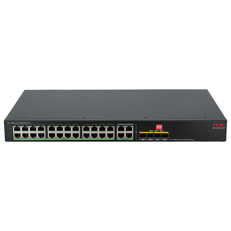 H3C IE4120U-28TP 24个电口+2个上行光口无管理工业交换机